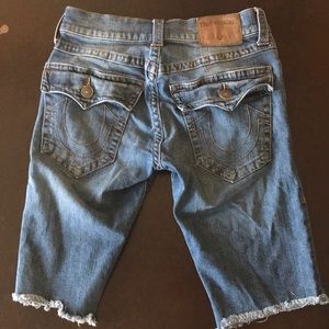 True Religion Premium Denim Shorts